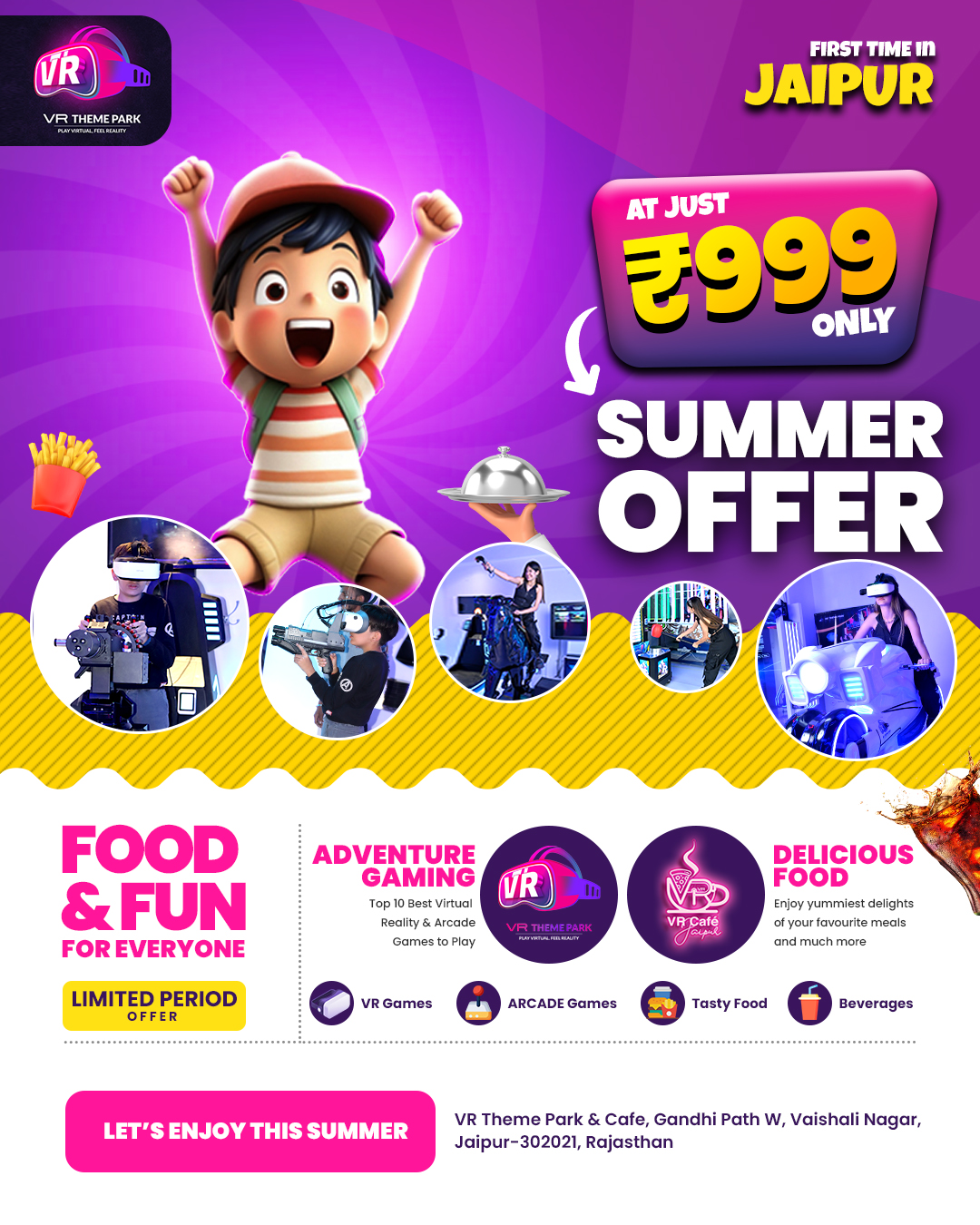 Summer-Special-Offer-VR-Theme-Park-&-Cafe